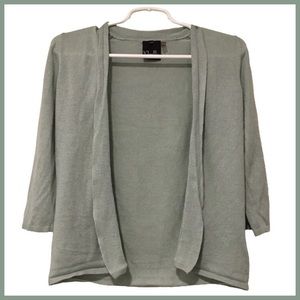 NOELLE Seafoam Green 3/4 Sleeve Cardigan - Size Small / Medium
